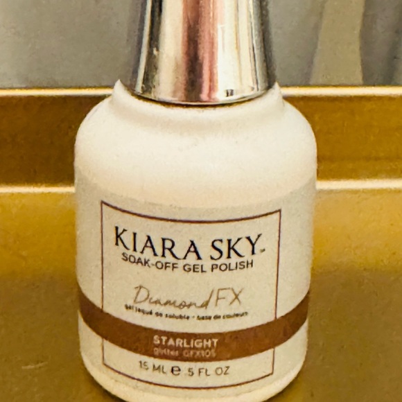 KIARA SKY Diamond FX Reflective Gel Polish 0.5 fl oz, starlight glitter - Picture 8 of 10